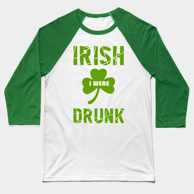 St. Patrick's Day Baseball T-Shirt by ESDesign